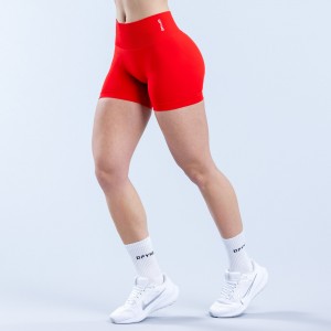 Dámské Shorts DFYNE Defy 4.5" Oranžové | VUSLFC690