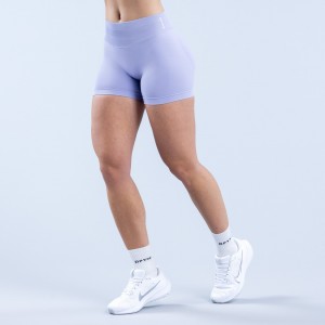 Dámské Shorts DFYNE Impact 4.5" Fialové | QMDUEO971