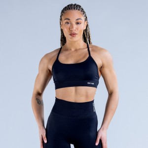 Dámské Sportovní Podprsenka DFYNE Dynamic Backless Černé | DZHWAT908