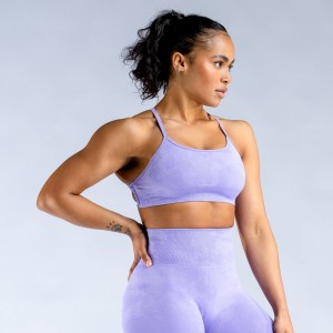 Dámské Sportovní Podprsenka DFYNE Dynamic Mist Backless Bílé | PNHDUS536