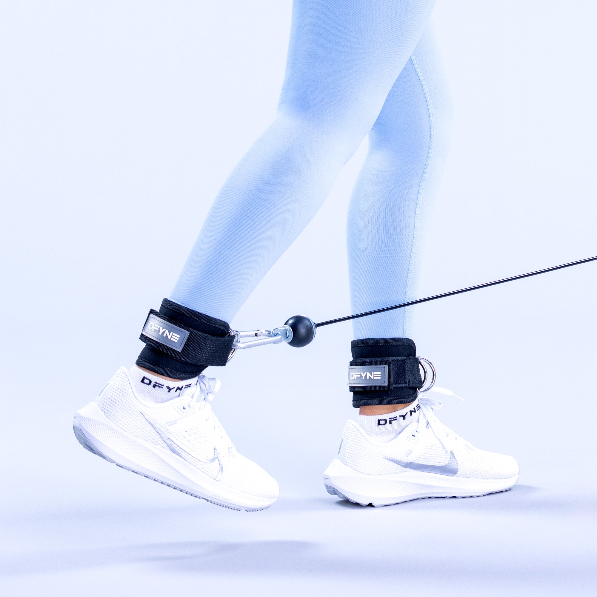 Dámské Ankle Straps DFYNE Černé | XFDATC910