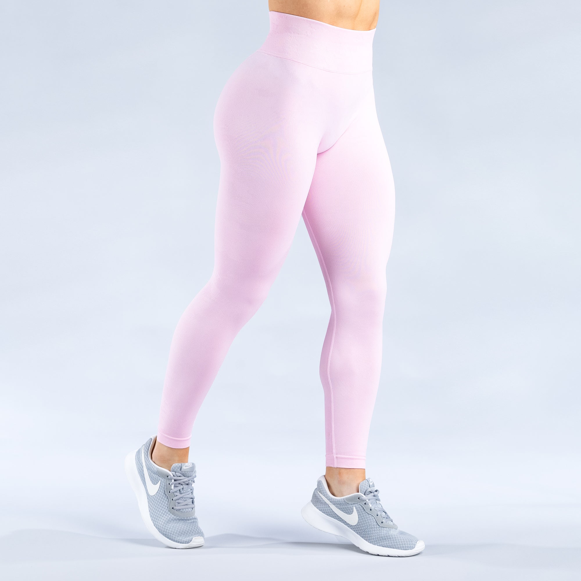 Dámské Leggings DFYNE Dynamic Mist Světle Růžové Růžové Bílé | UDSKFO628