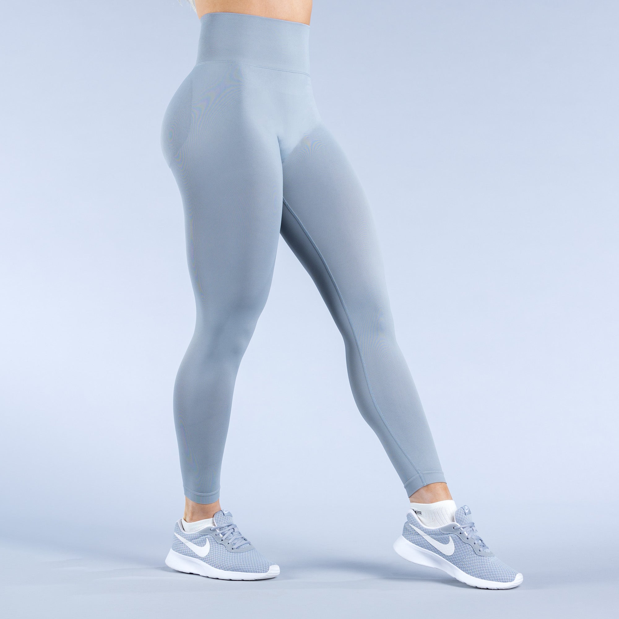 Dámské Leggings DFYNE Dynamic Světle Šedé | DGMBCJ671