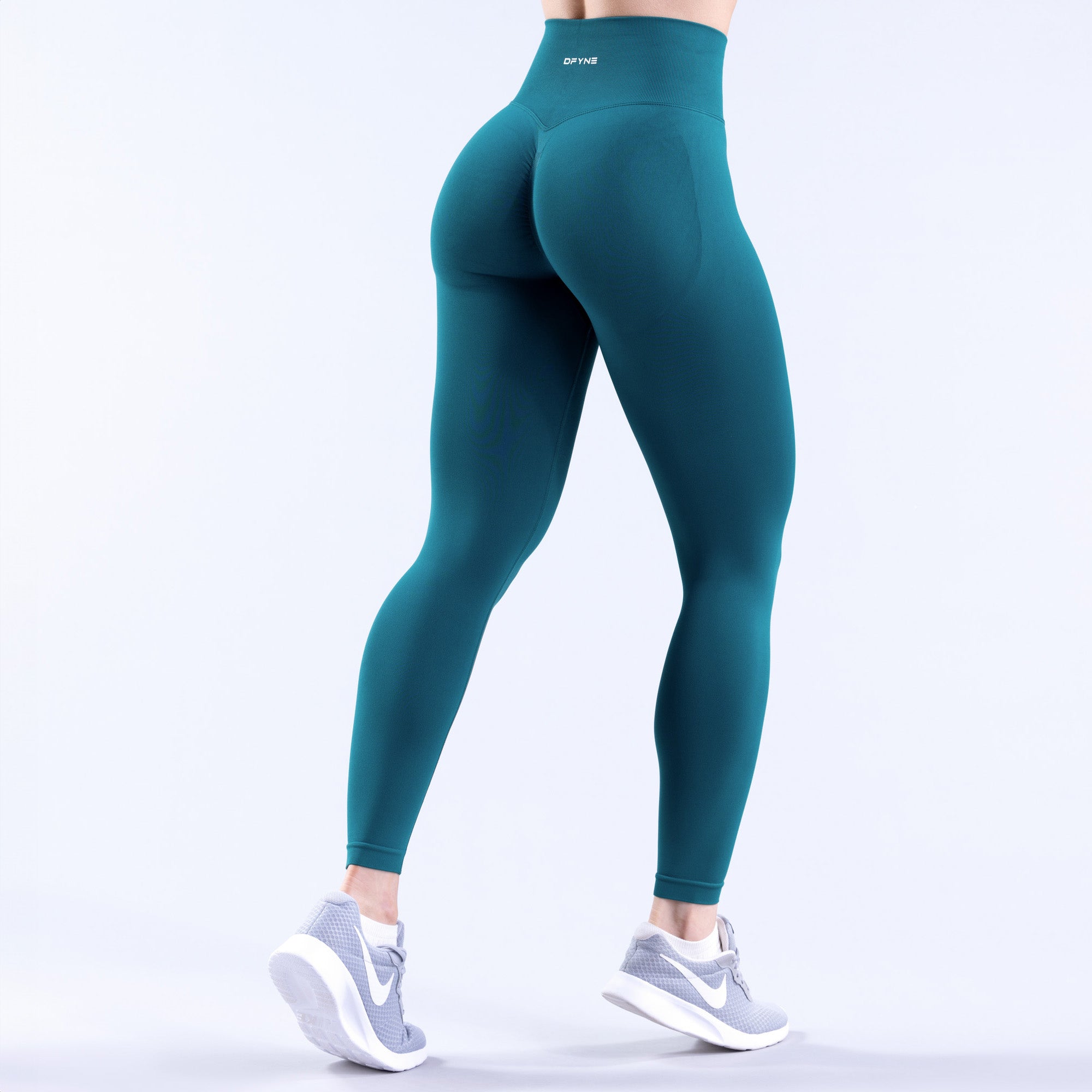 Dámské Leggings DFYNE Dynamic Zelene | HGRABN923