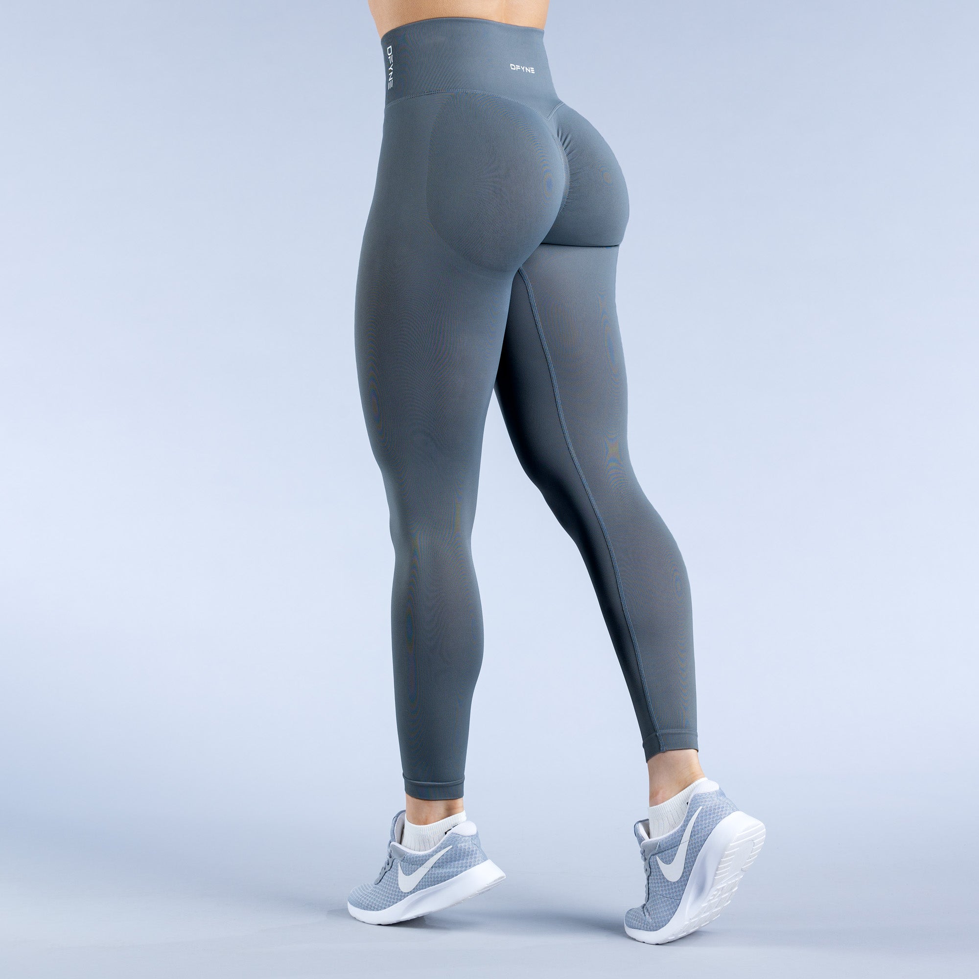 Dámské Leggings DFYNE Dynamic Šedé | XAQTSI103