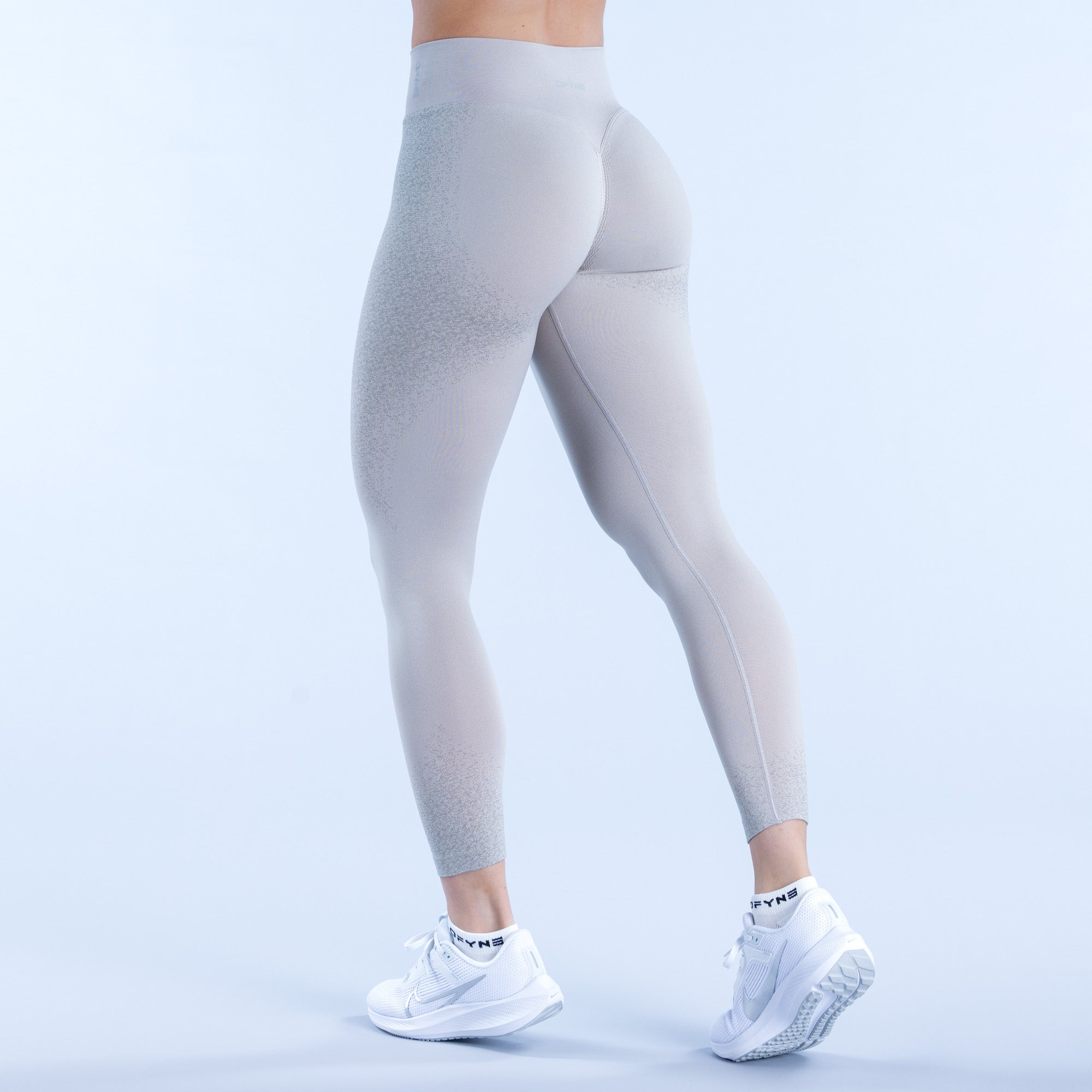 Dámské Leggings DFYNE Ignite Světle Šedé | FQDEUB765