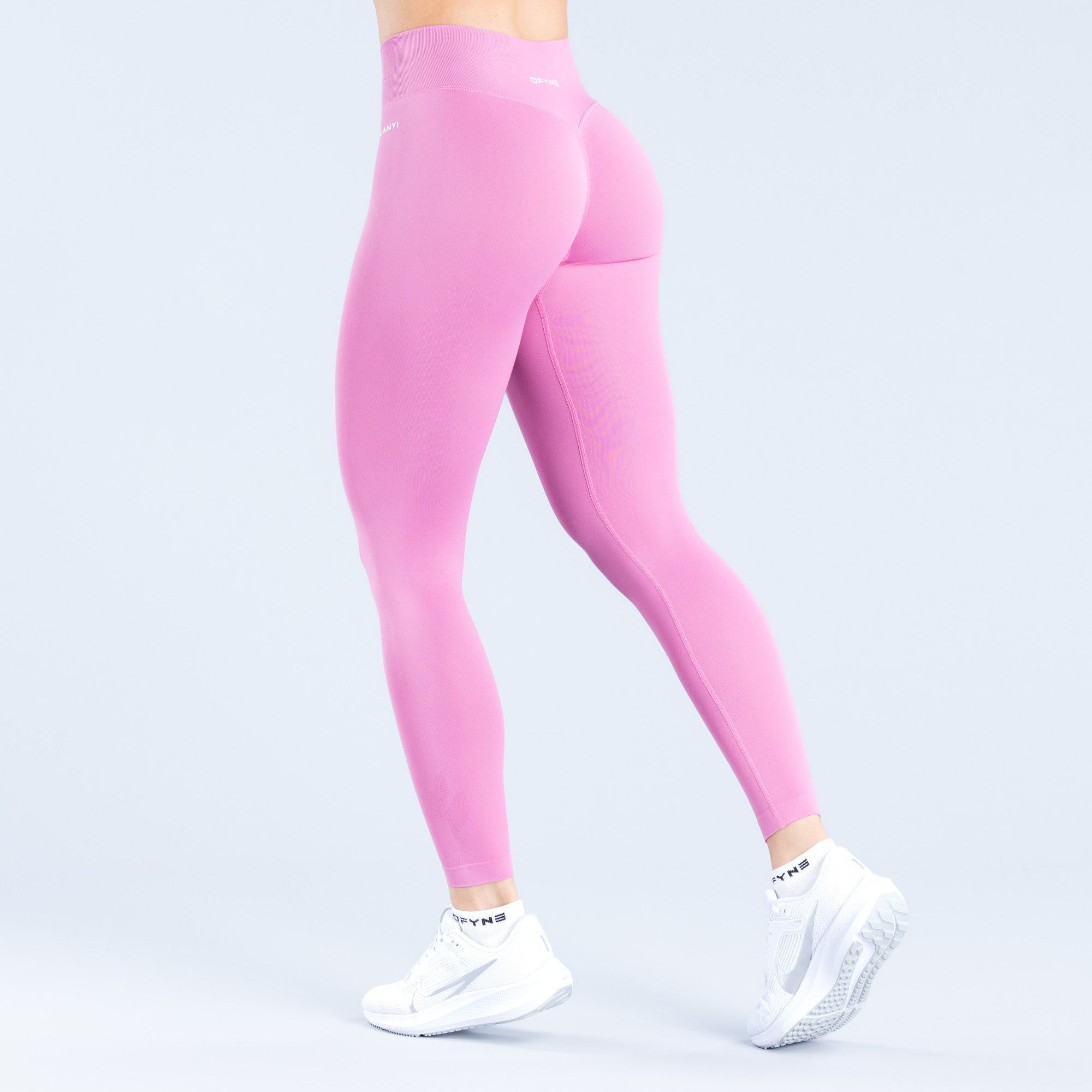 Dámské Leggings DFYNE Lanyi Edit Růžové | MGAXYF893