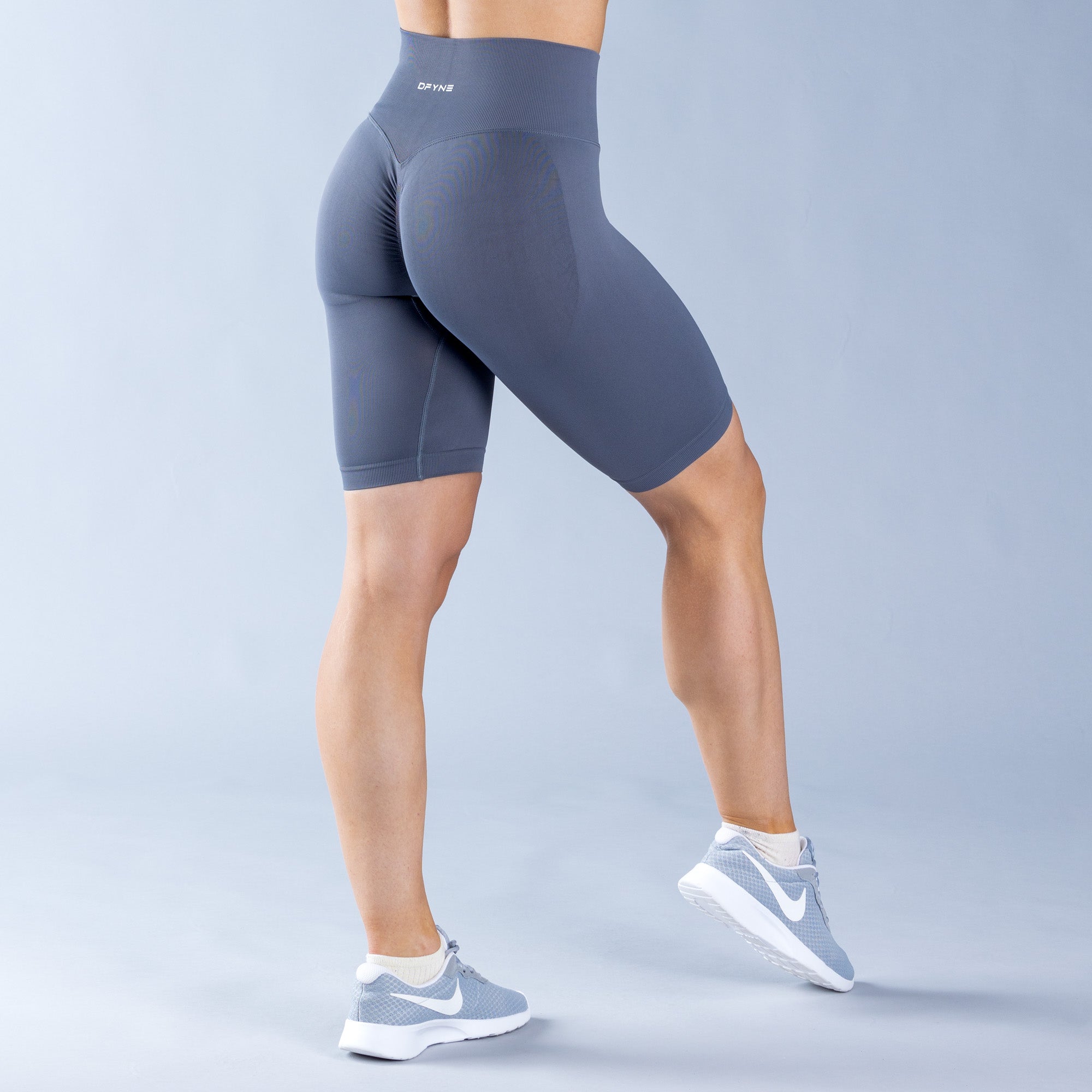 Dámské Shorts DFYNE Dynamic Tmavě Šedé | CQFHEN520
