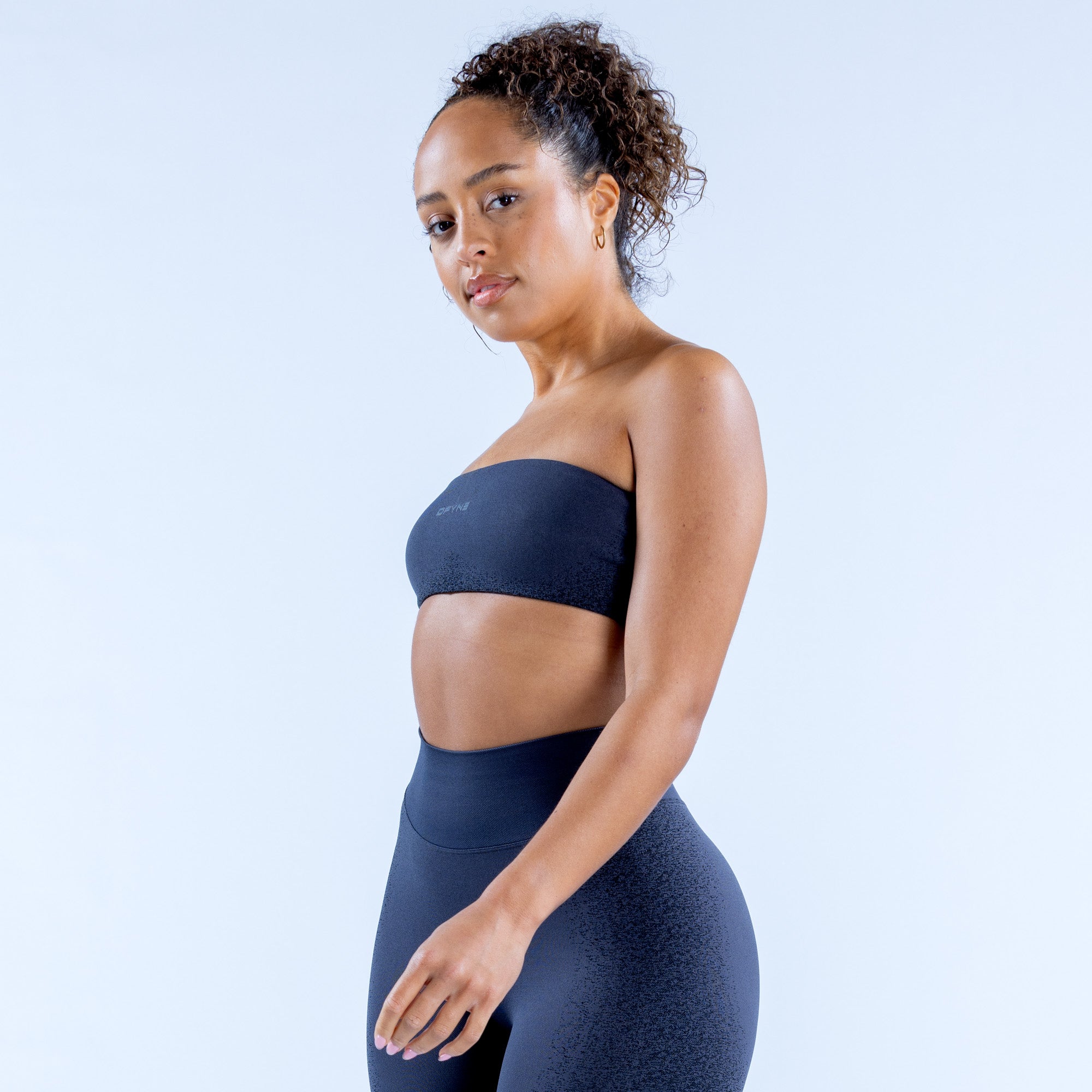 Dámské Sportovní Podprsenka DFYNE Ignite Bandeau Šedé | WISRQZ691