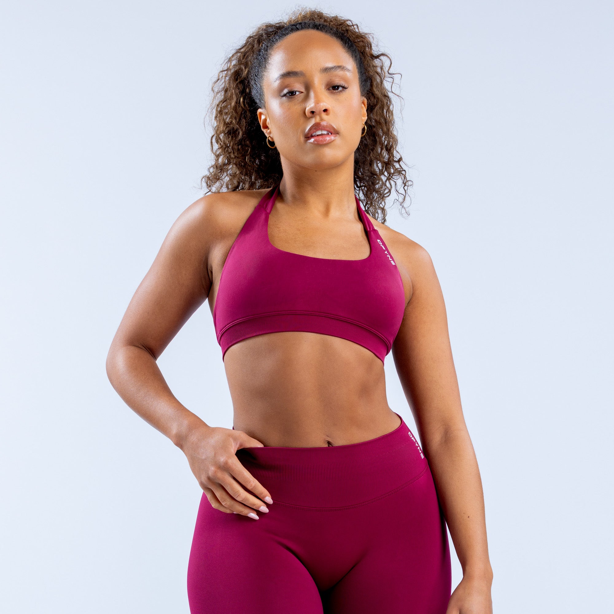 Dámské Sportovní Podprsenka DFYNE Impact Fuchsie | URCOEN834