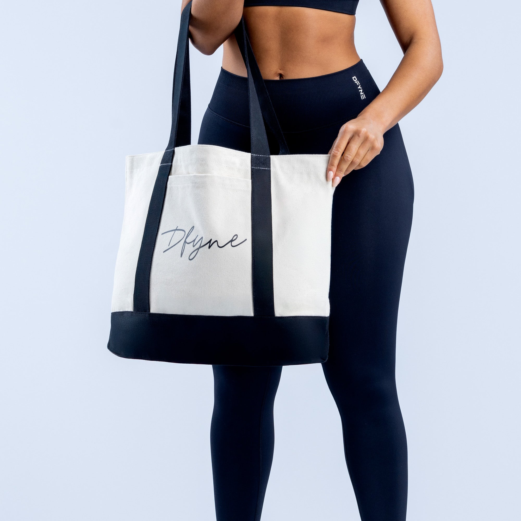 Dámské Tote DFYNE Černé | PRDJFE143