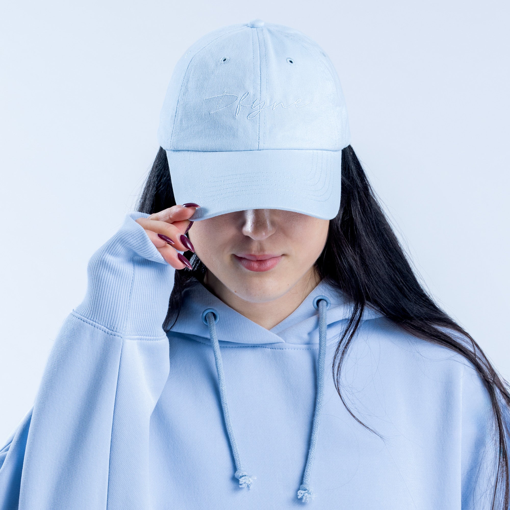 Dámské Čepice DFYNE Script Blankyt | MYGSJT741