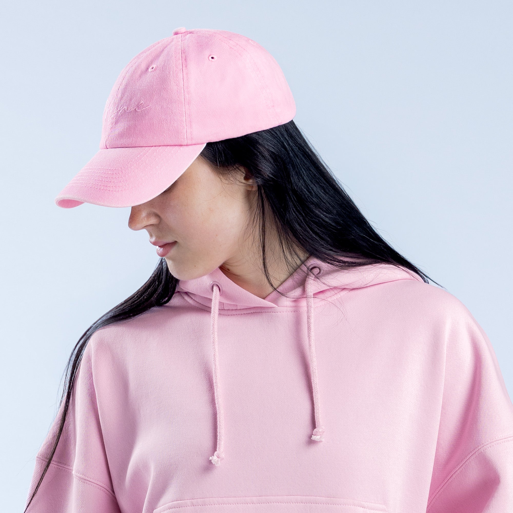 Dámské Čepice DFYNE Script Světle Růžové Růžové | XRLPIW034