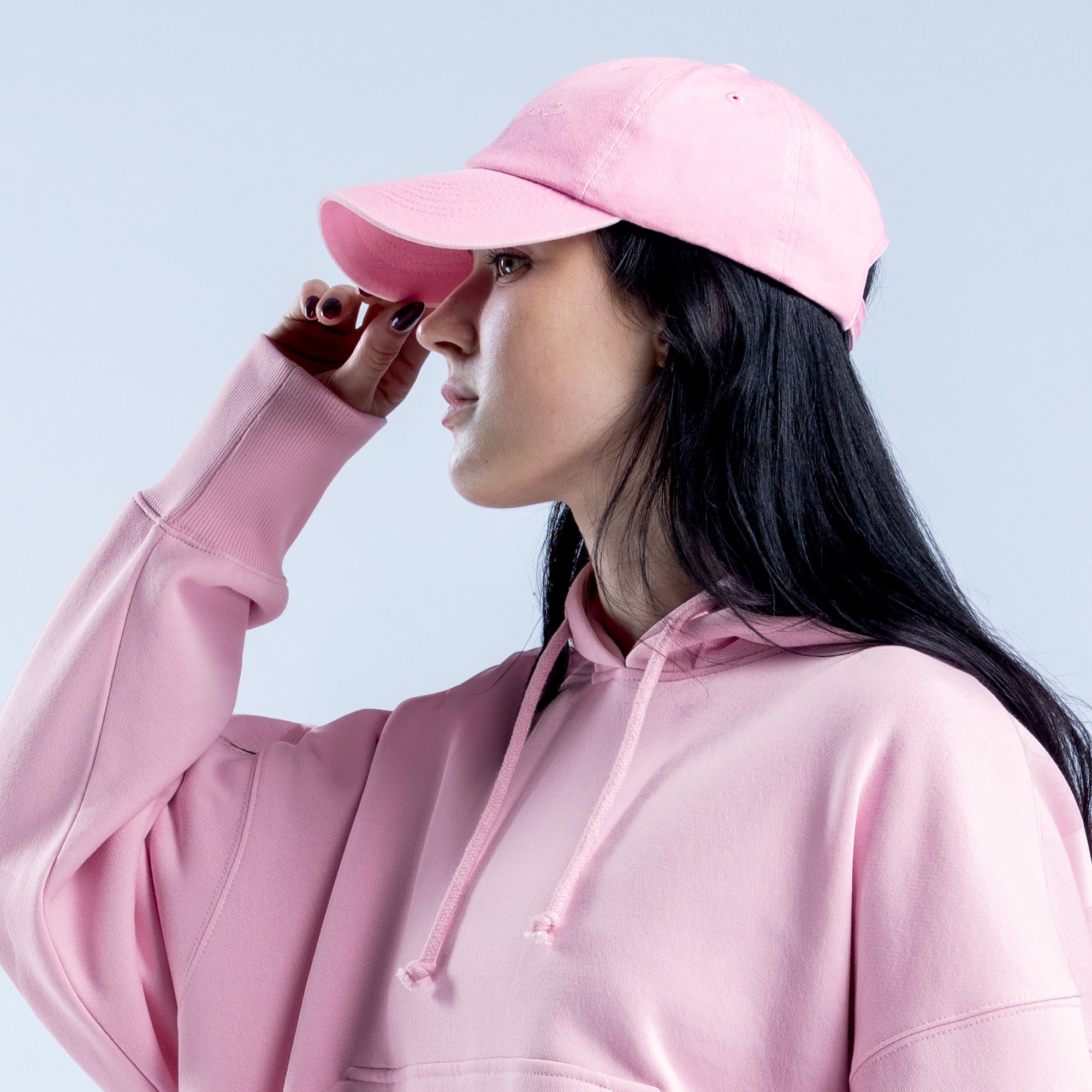 Dámské Čepice DFYNE Script Světle Růžové Růžové | XRLPIW034