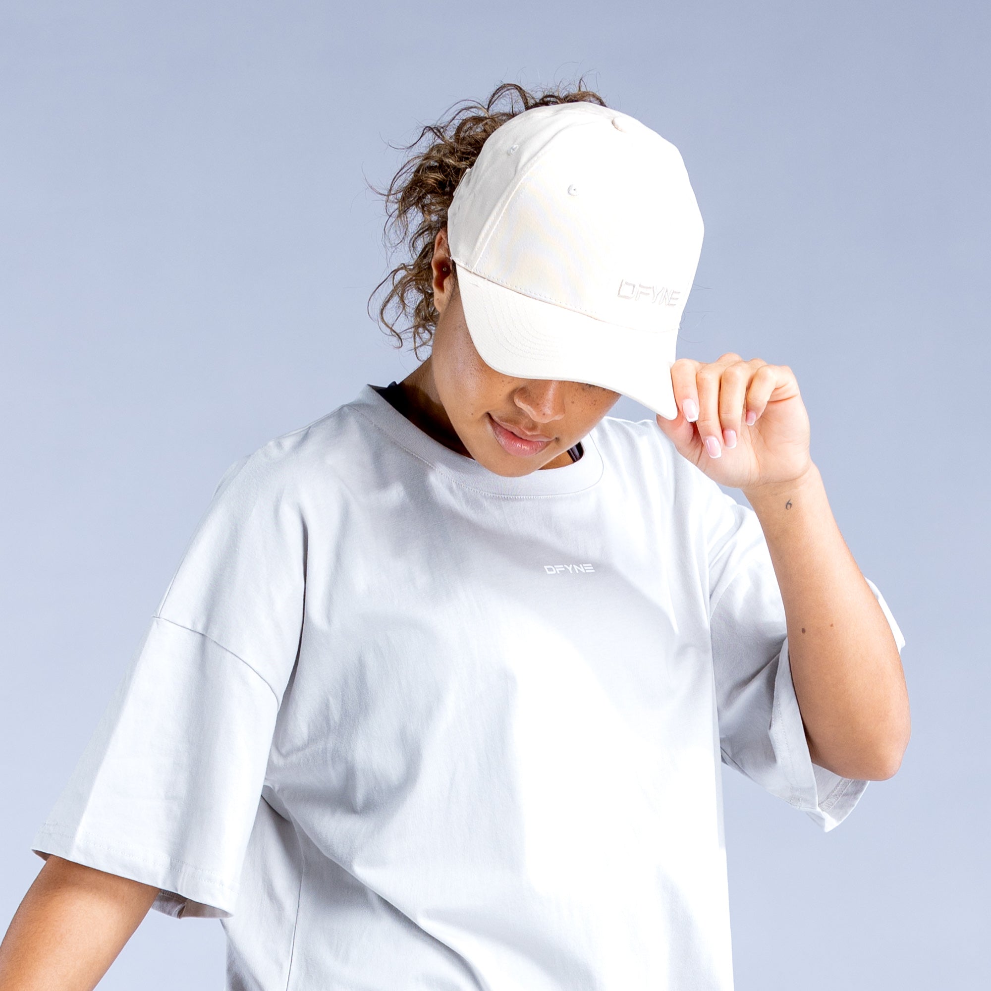 Dámské Čepice DFYNE Signature Bílé | GBXIAY286