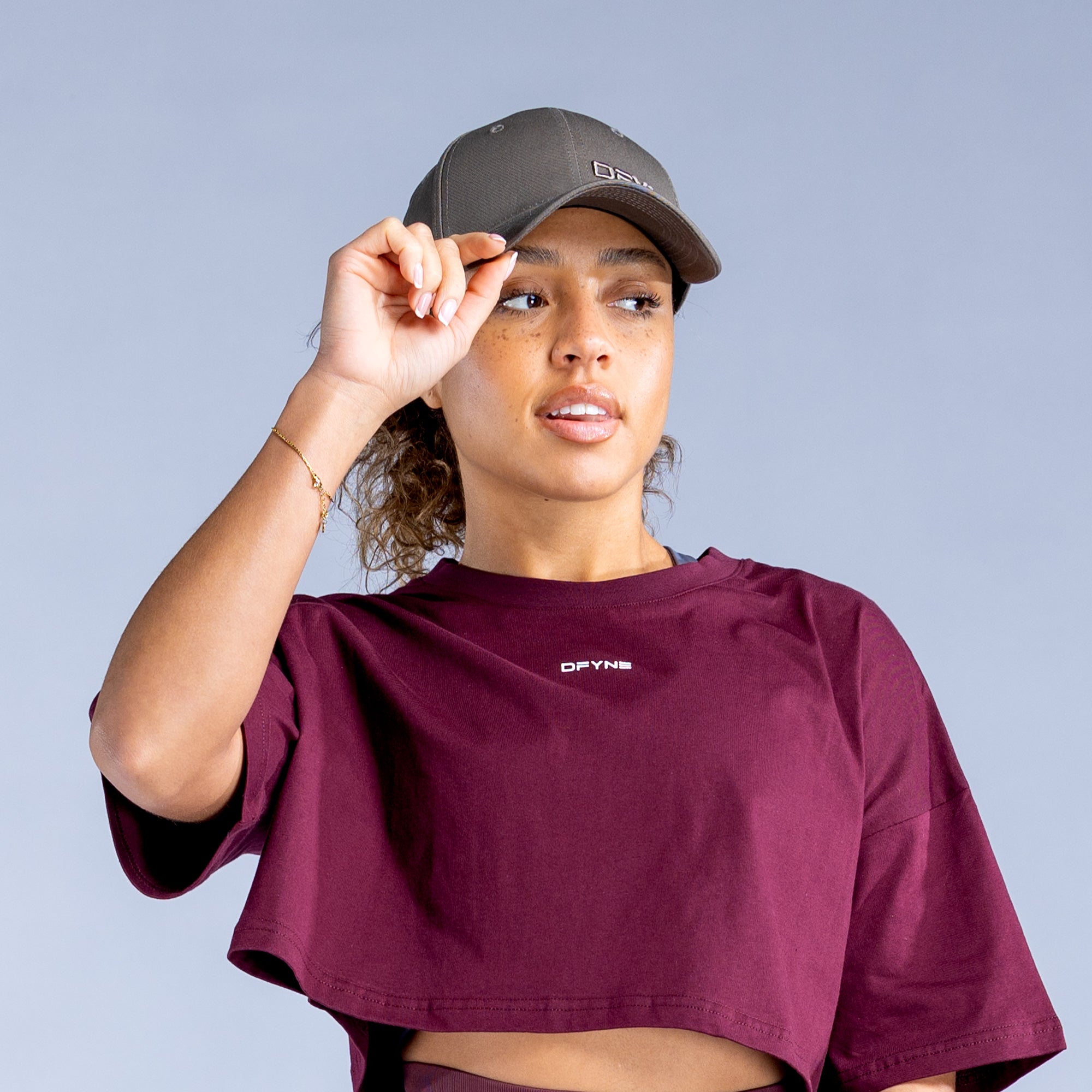 Dámské Čepice DFYNE Signature Čokolády Hnědé | CWTBMO294