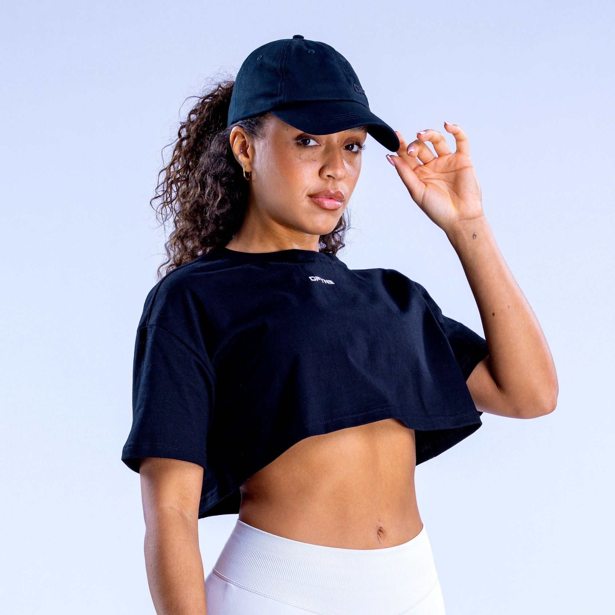 Dámské Čepice DFYNE Černé | CMSZHE516