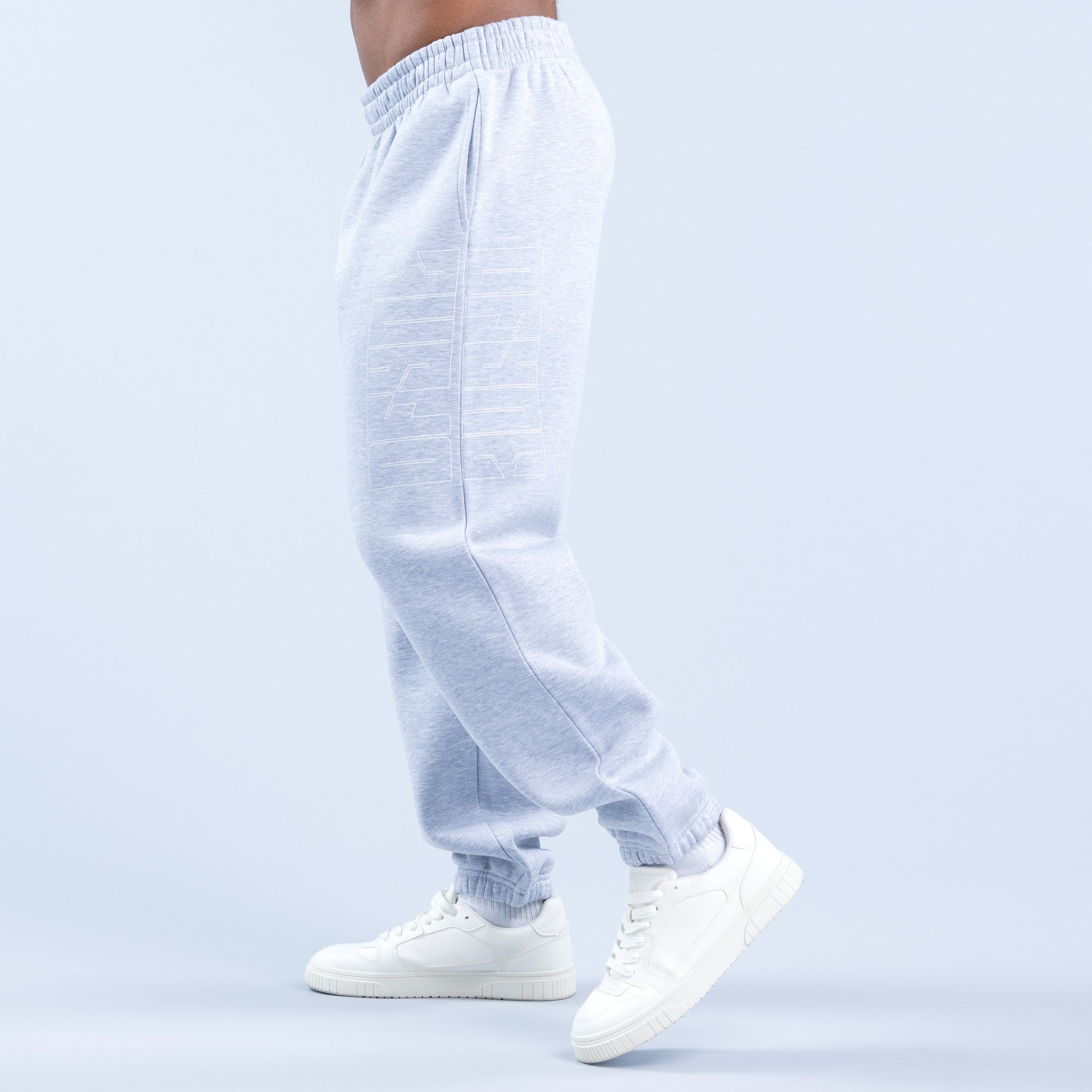 Pánské Jogger Kalhoty DFYNE Recharge Graphic Šedé | XHUFBT593