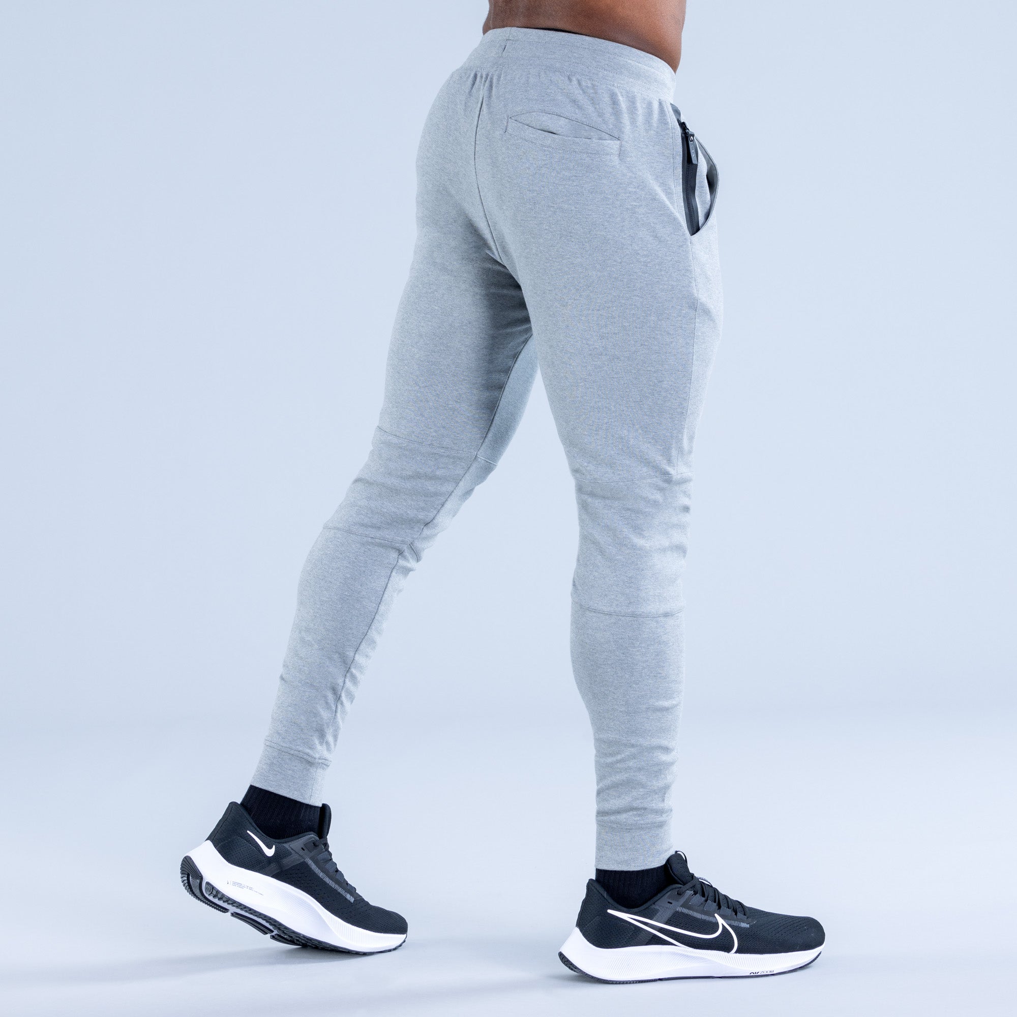 Pánské Jogger Kalhoty DFYNE Stealth Tapered Šedé | MZLQTF341