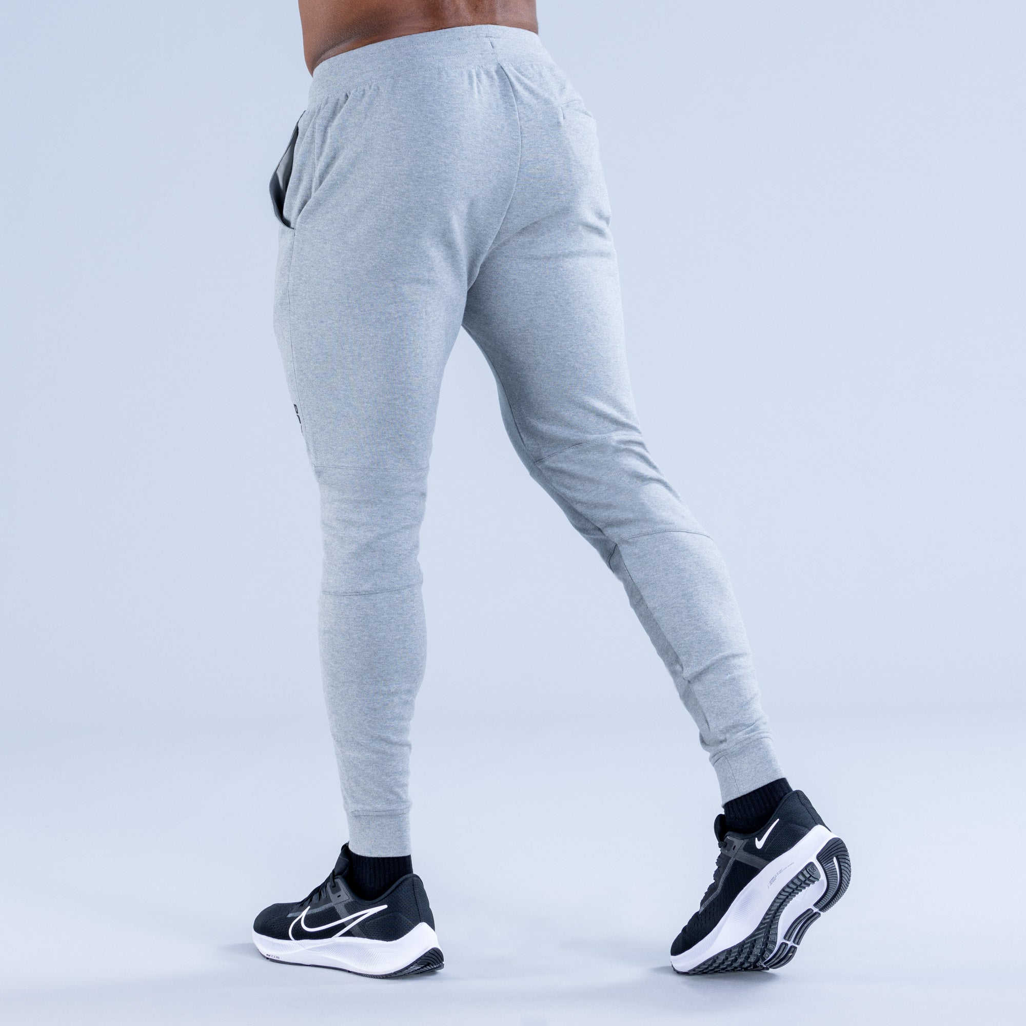 Pánské Jogger Kalhoty DFYNE Stealth Tapered Šedé | MZLQTF341