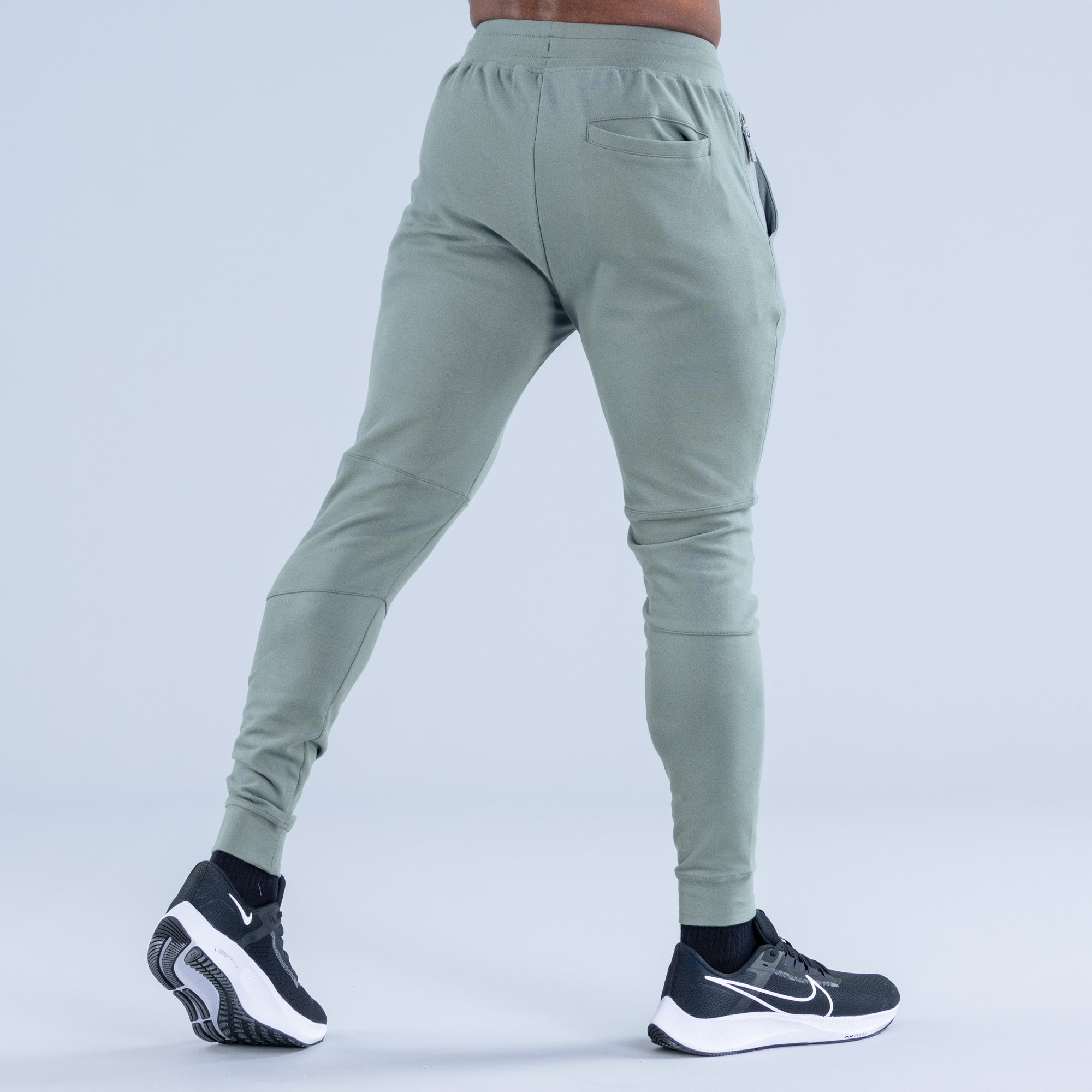 Pánské Jogger Kalhoty DFYNE Stealth Tapered Olivy Zelené | MAUNIL350