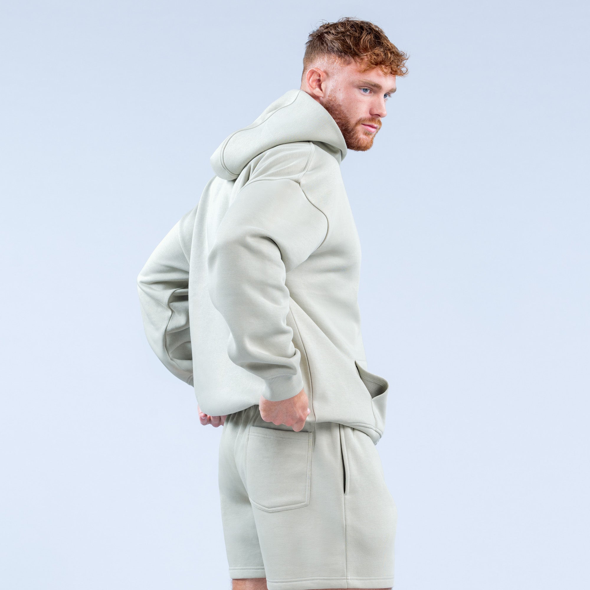 Pánské Mikina s Kapucí DFYNE Recharge Šedé | LNPXEU214