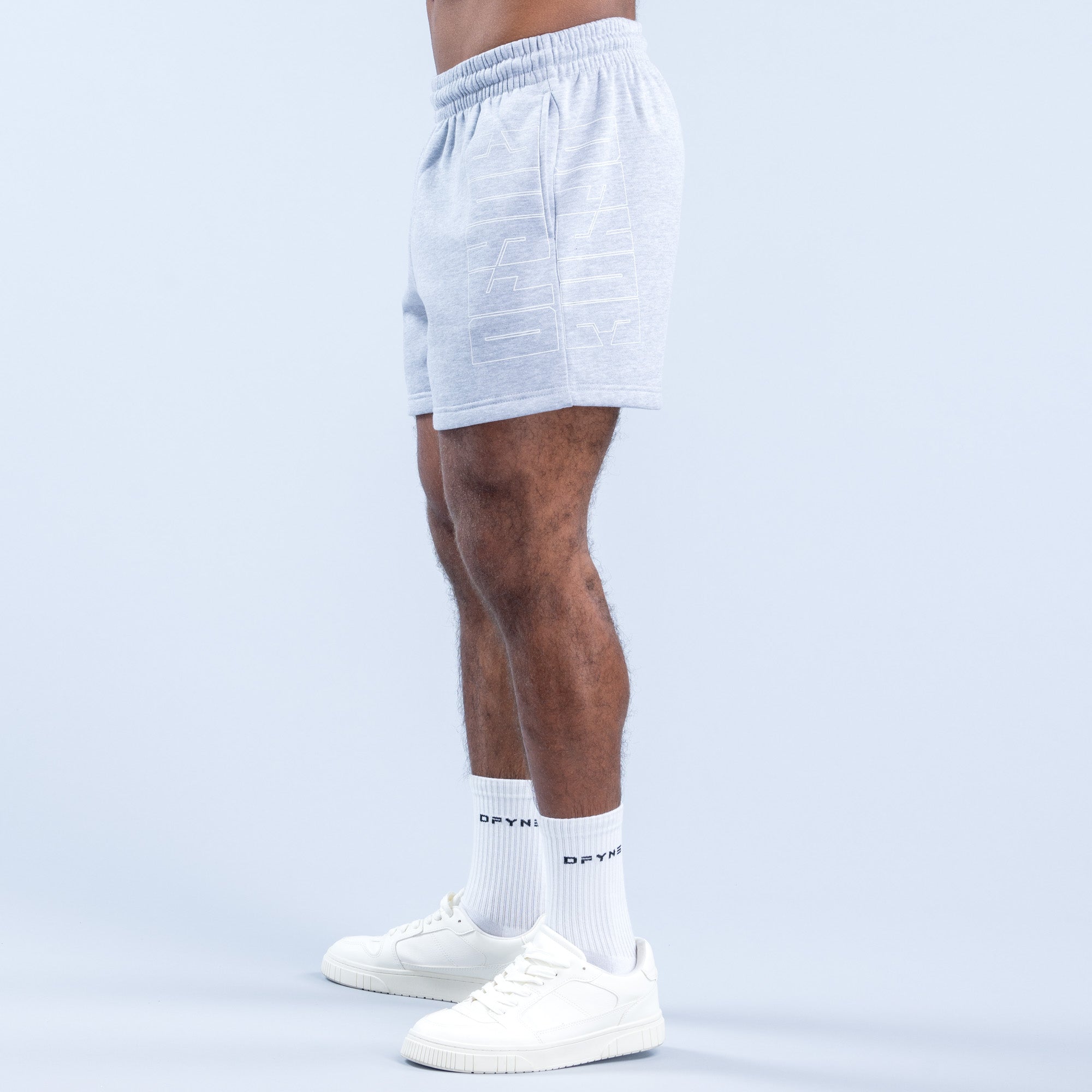 Pánské Shorts DFYNE Recharge Graphic Šedé | TMXUFO741