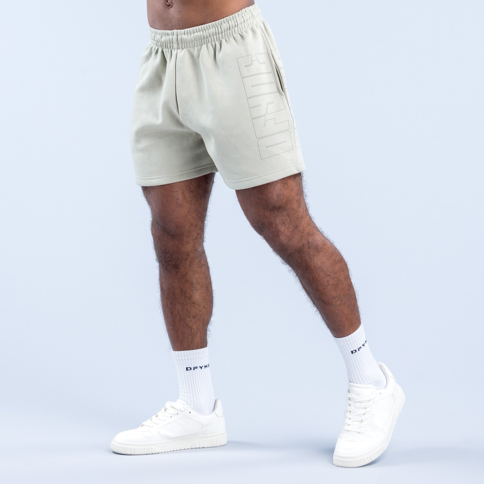 Pánské Shorts DFYNE Recharge Graphic Šedé | XPCOSK685