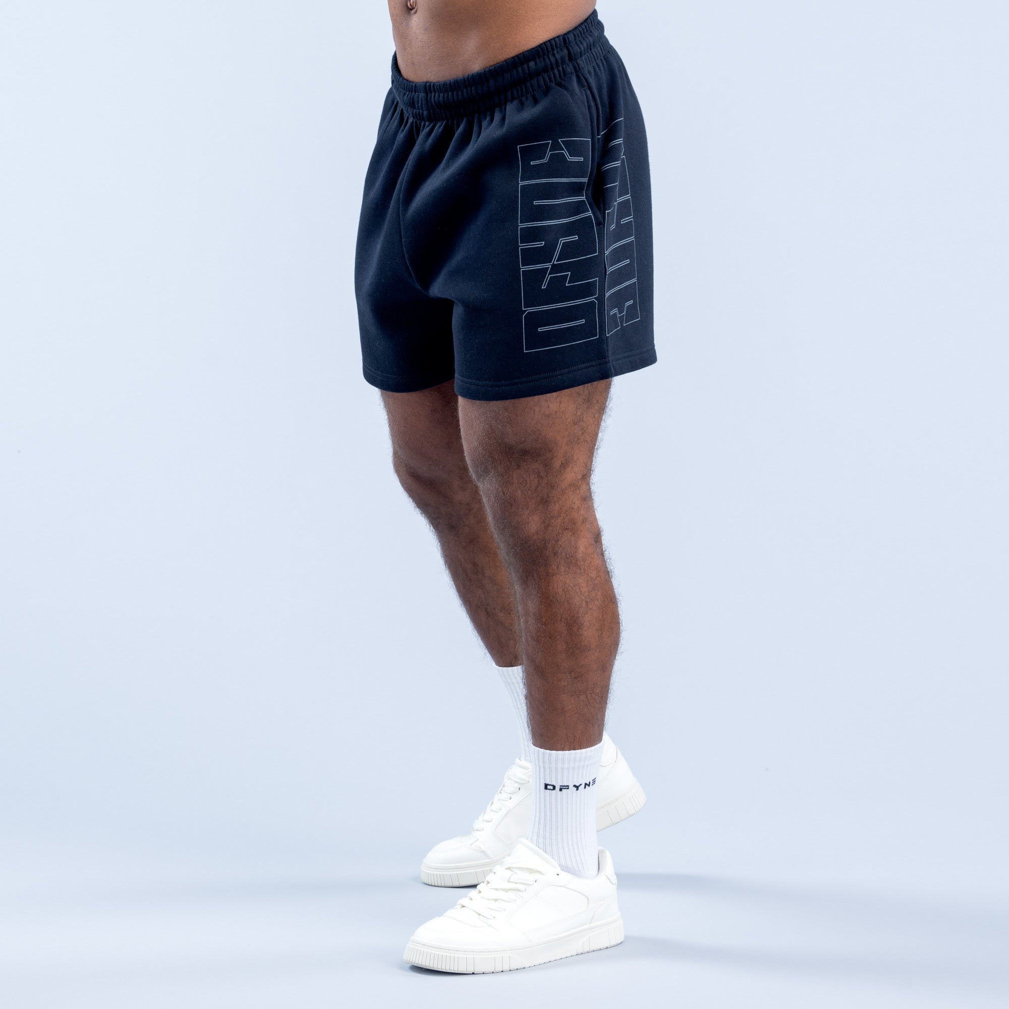 Pánské Shorts DFYNE Recharge Graphic Černé | KNDEGL781