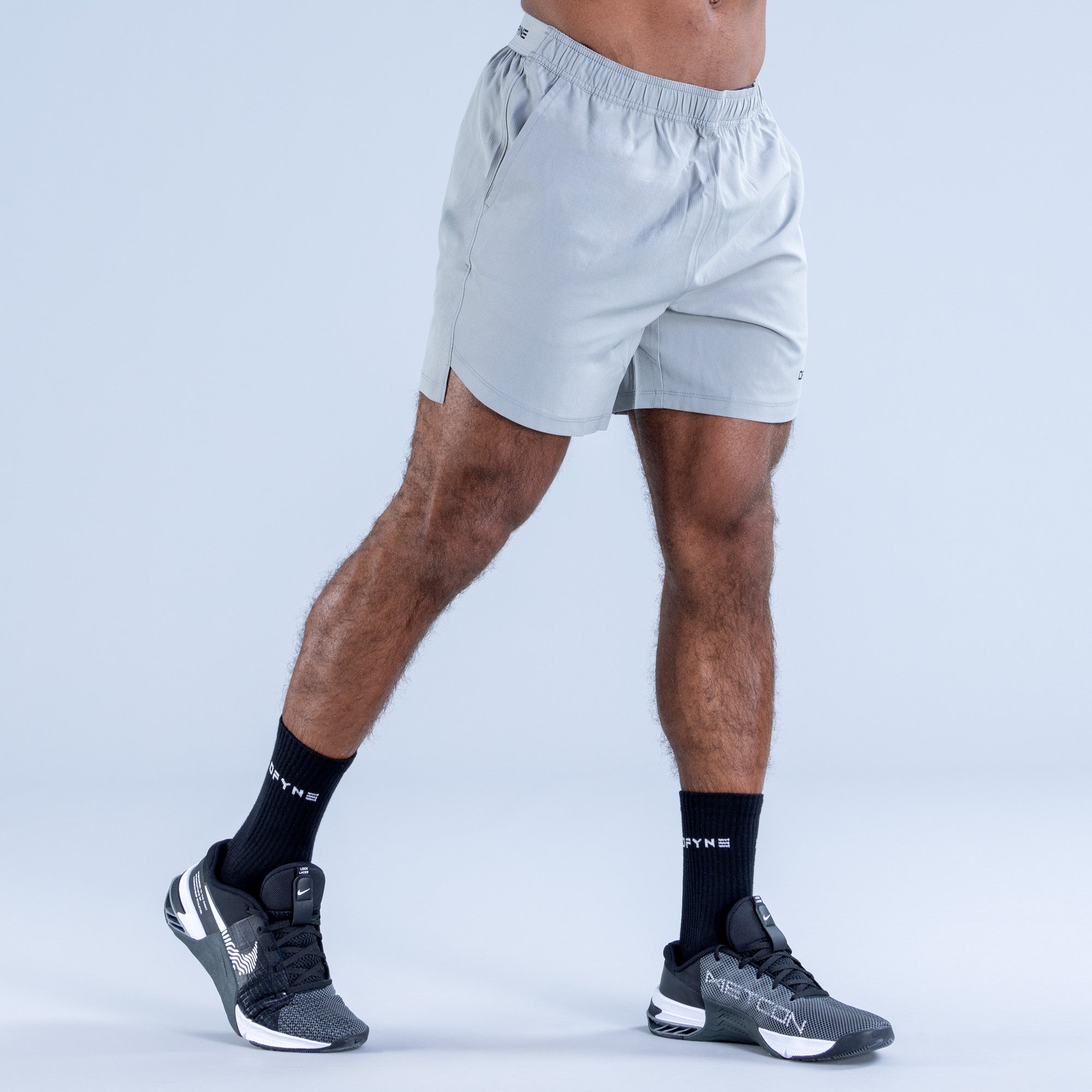 Pánské Shorts DFYNE Stealth Training Šedé | WCXDTA259
