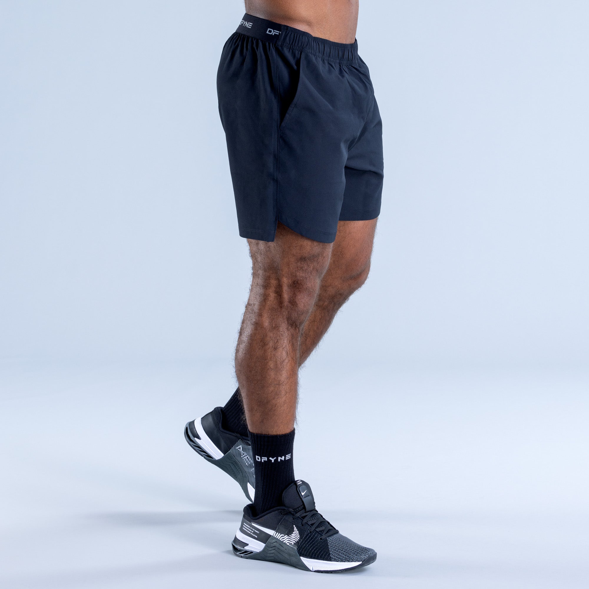 Pánské Shorts DFYNE Stealth Training Černé | EFOTQJ316