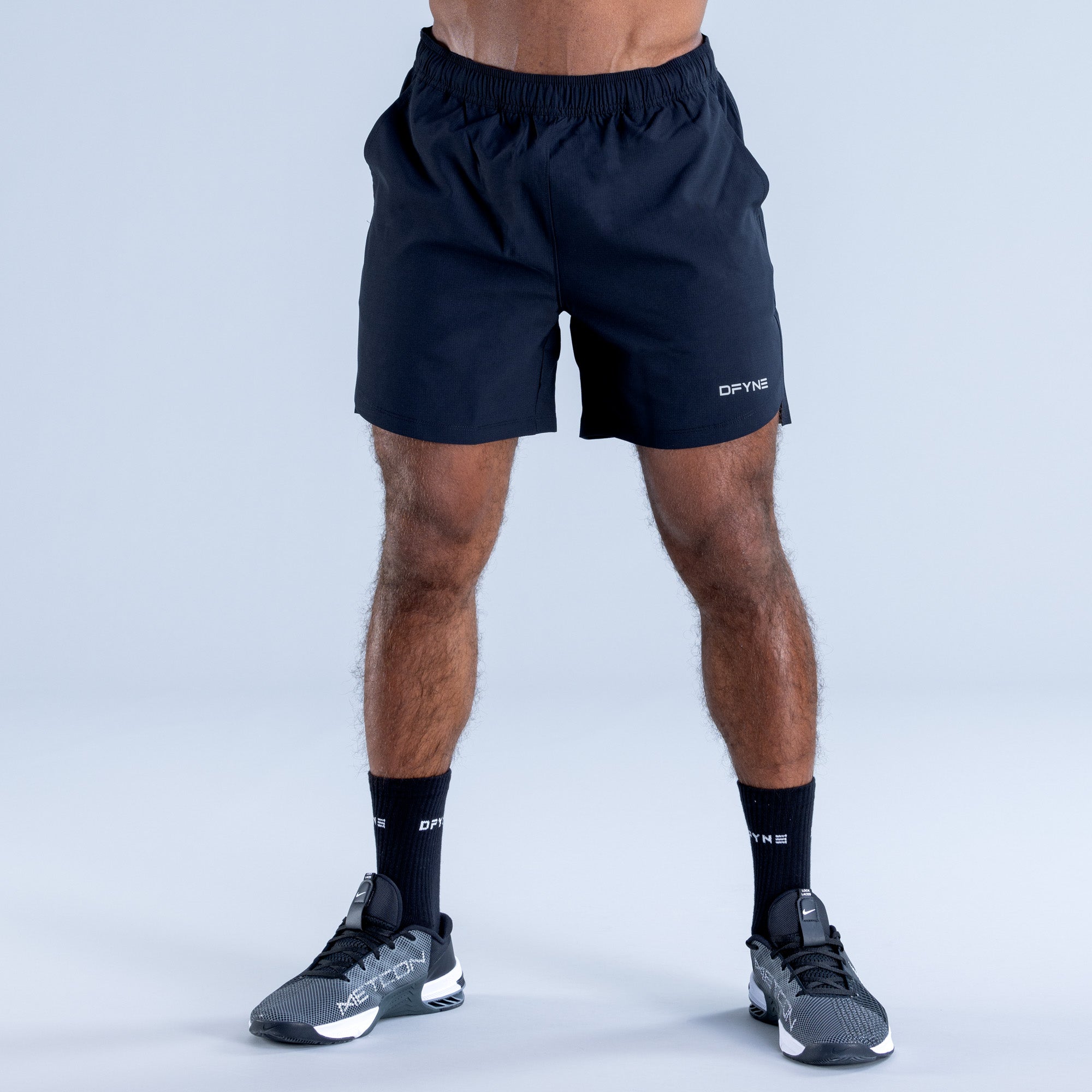 Pánské Shorts DFYNE Stealth Training Černé | EFOTQJ316