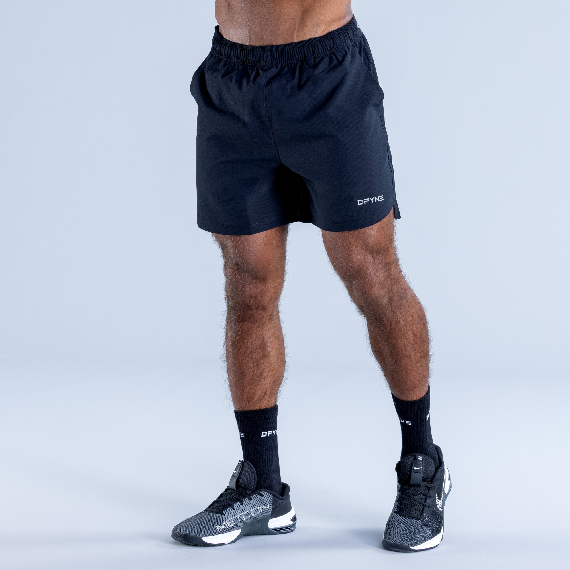 Pánské Shorts DFYNE Stealth Training Černé | EFOTQJ316