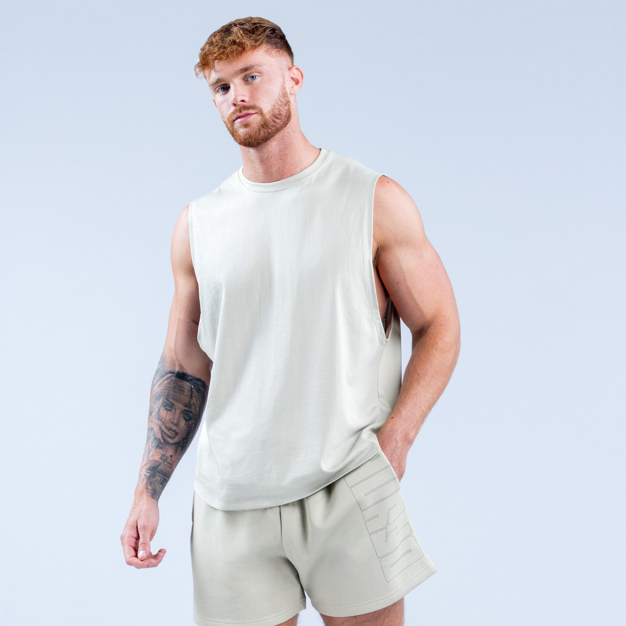 Pánské Tílko DFYNE Recharge Graphic Šedé | MSJCKH528