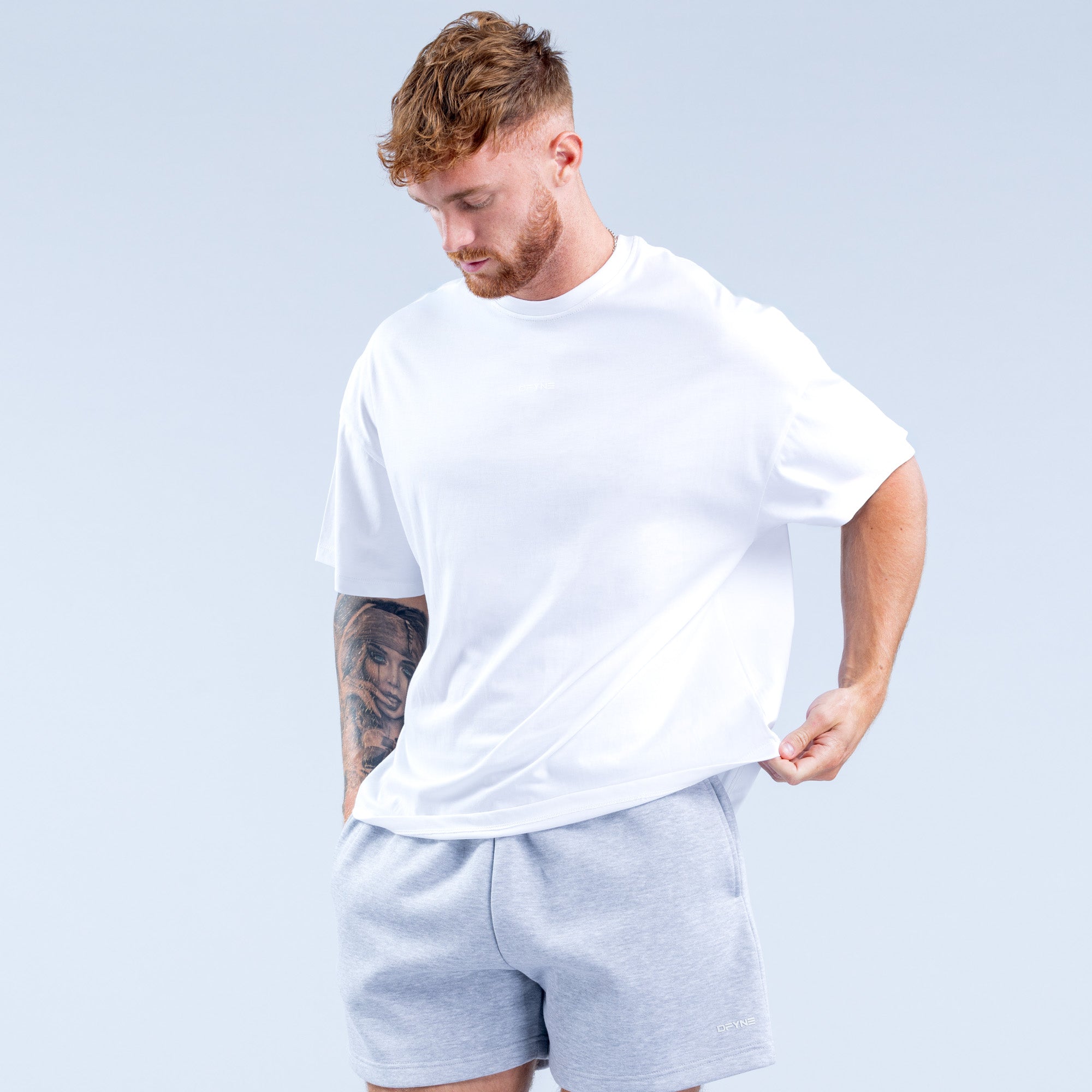 Pánské Tričko DFYNE Recharge Bílé | XBSOKN542