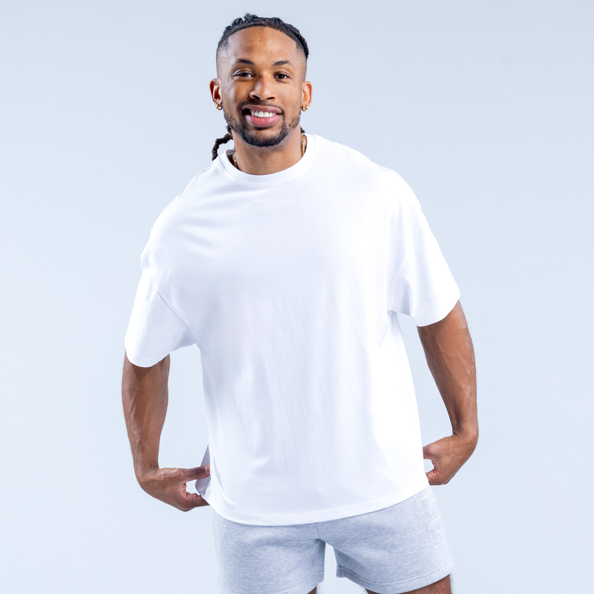 Pánské Tričko DFYNE Recharge Graphic Bílé | XRCWST502