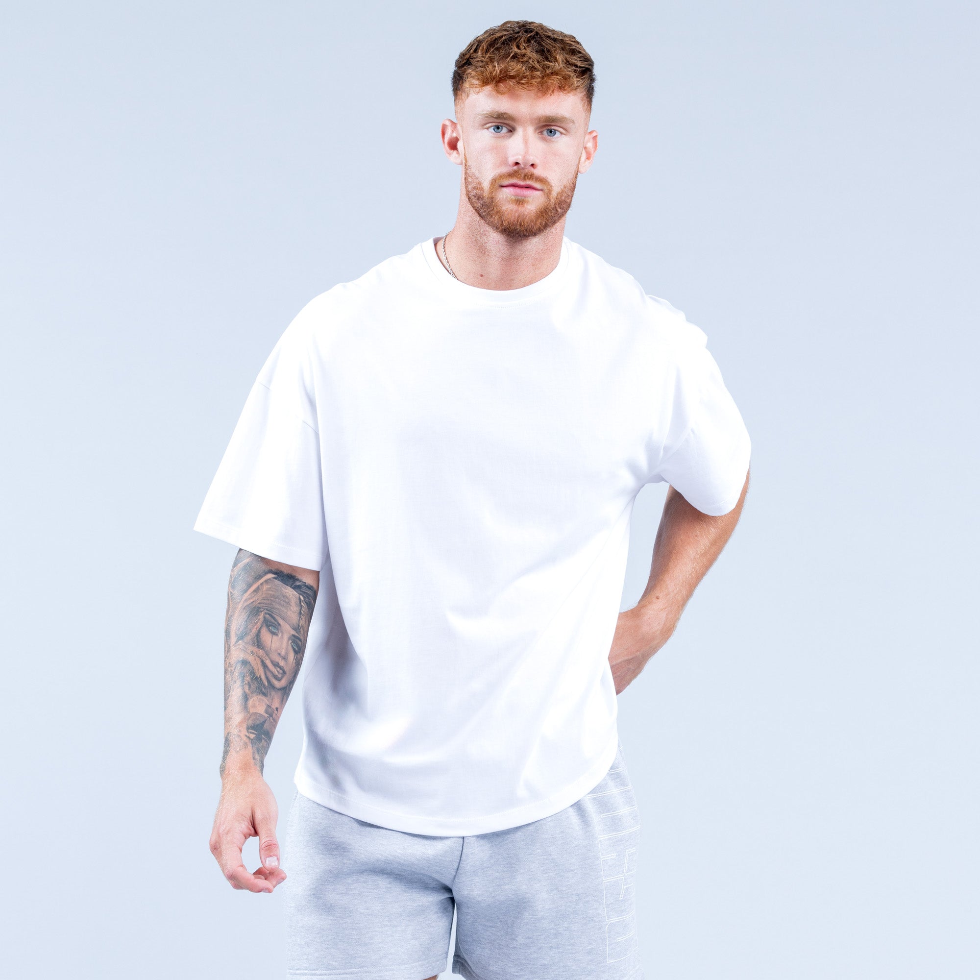 Pánské Tričko DFYNE Recharge Graphic Bílé | XRCWST502