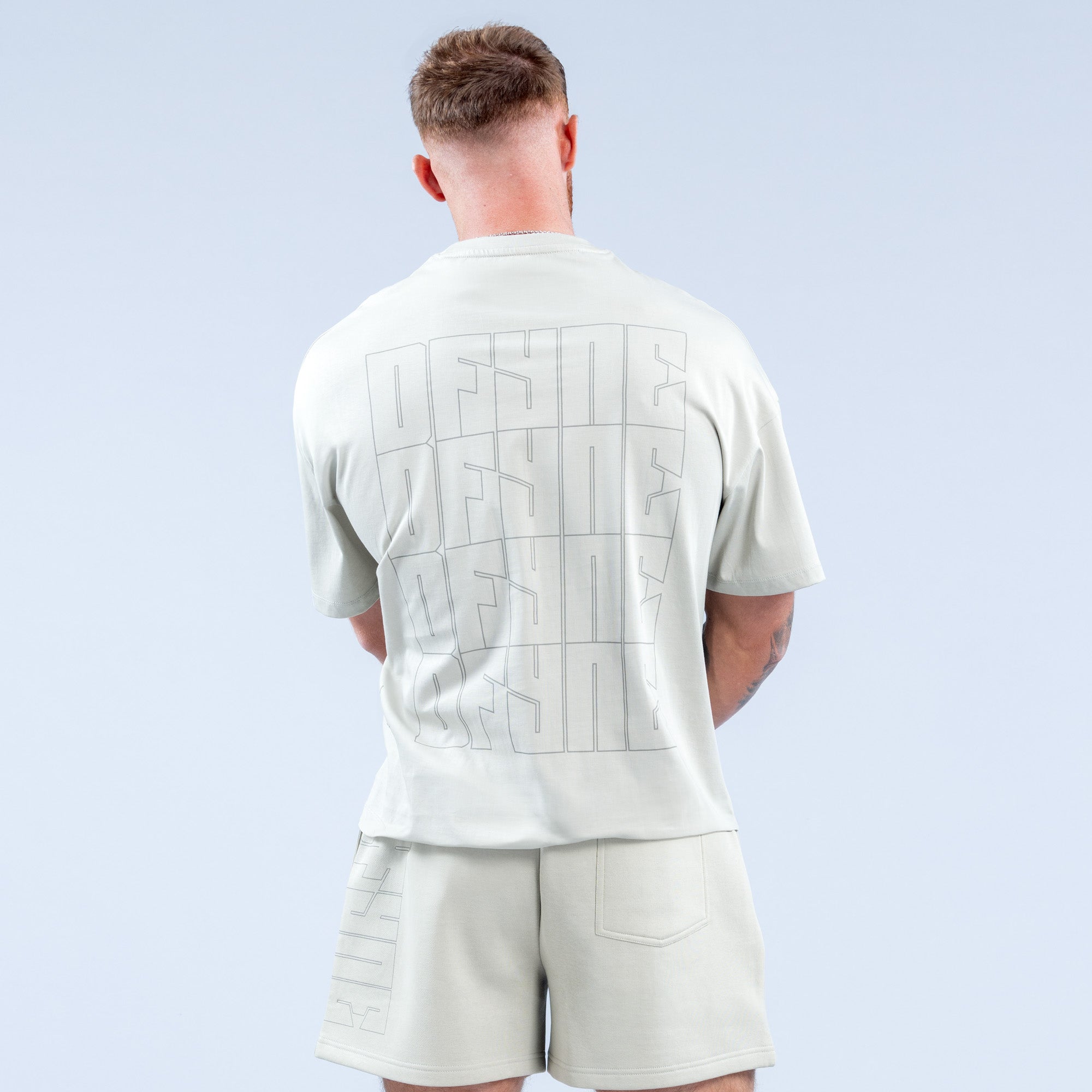 Pánské Tričko DFYNE Recharge Graphic Šedé | QOGZXV316