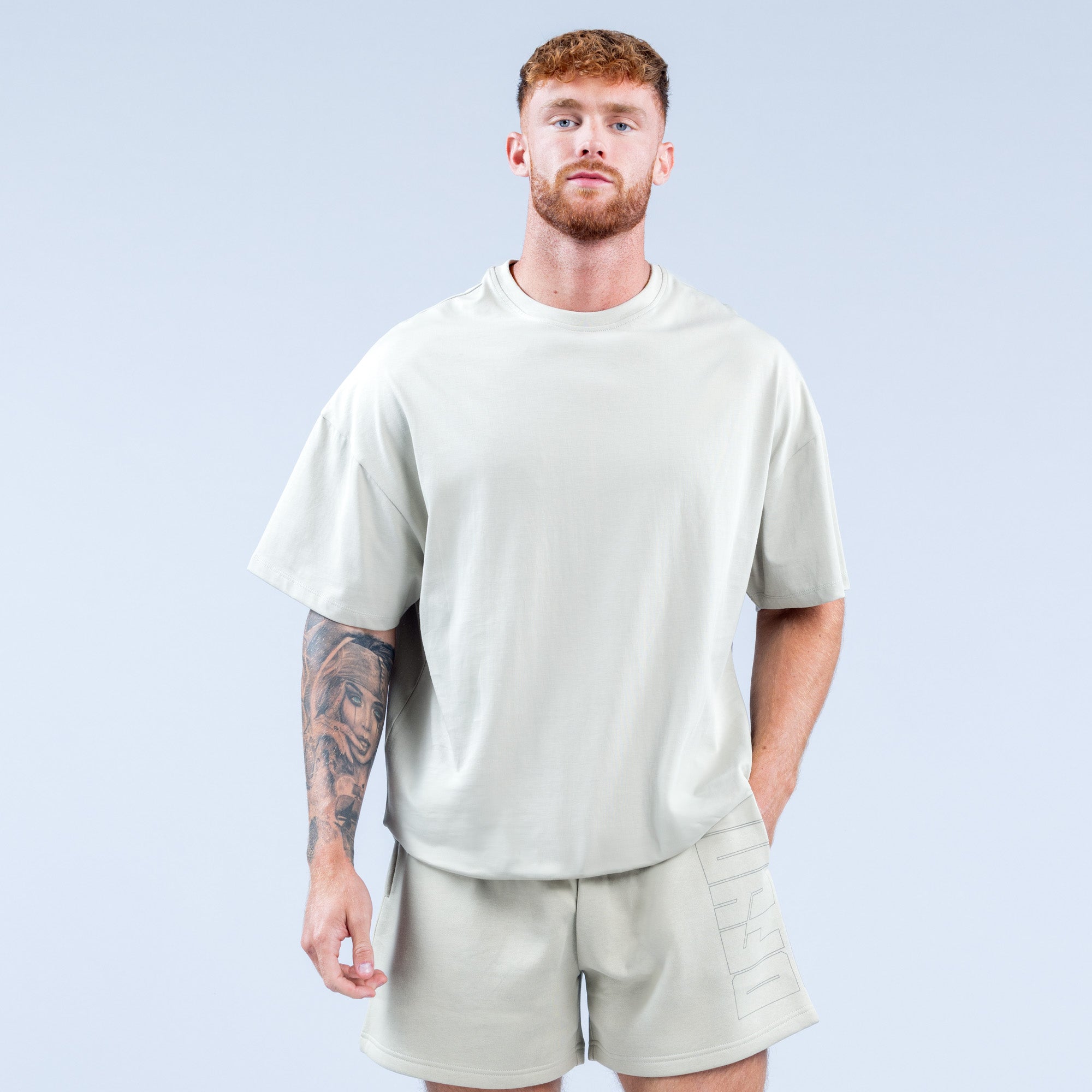 Pánské Tričko DFYNE Recharge Graphic Šedé | QOGZXV316