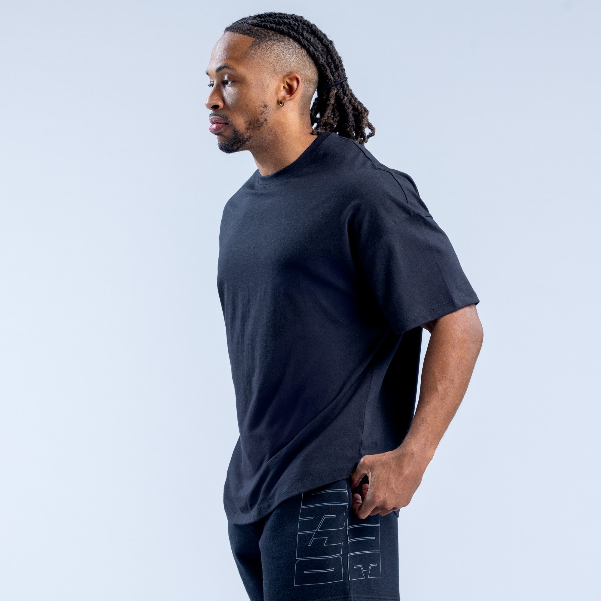 Pánské Tričko DFYNE Recharge Graphic Černé | HGJBZS569