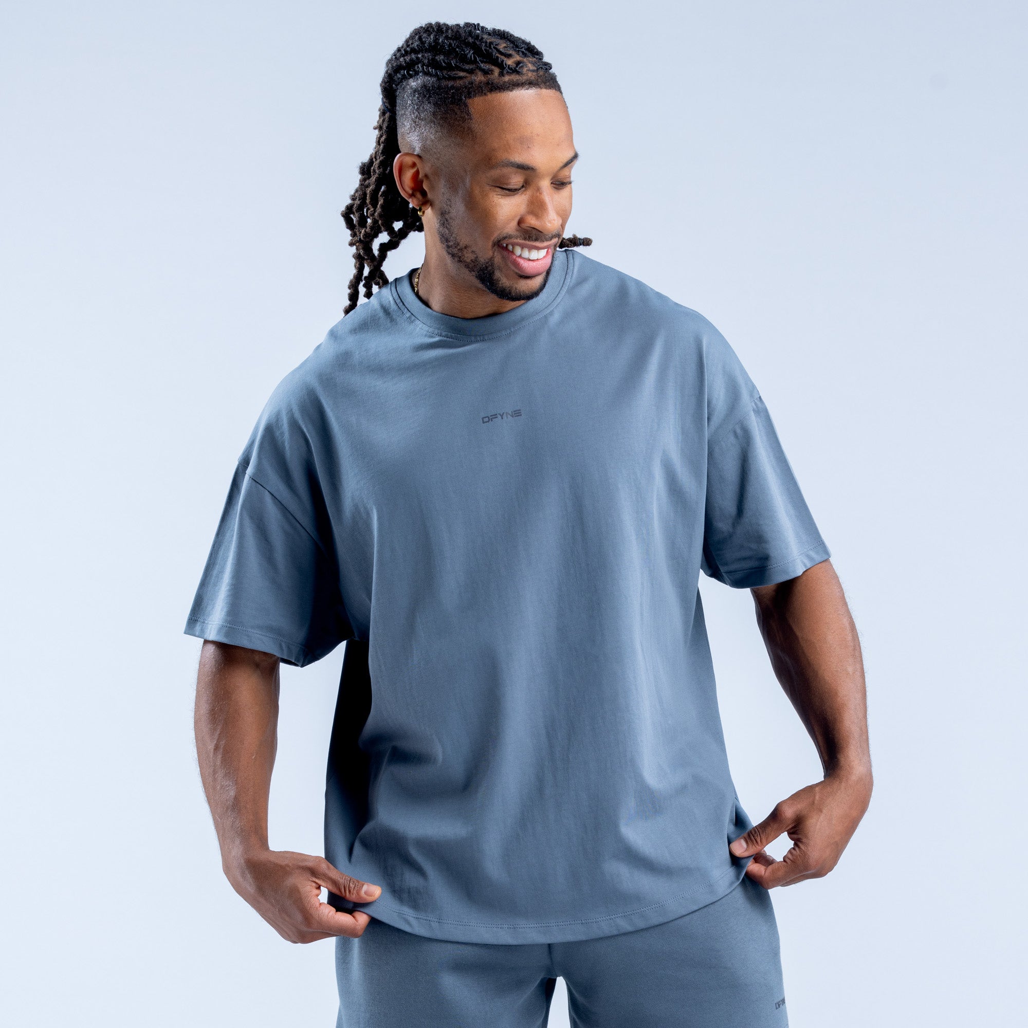 Pánské Tričko DFYNE Recharge Šedé | IKOZGP957