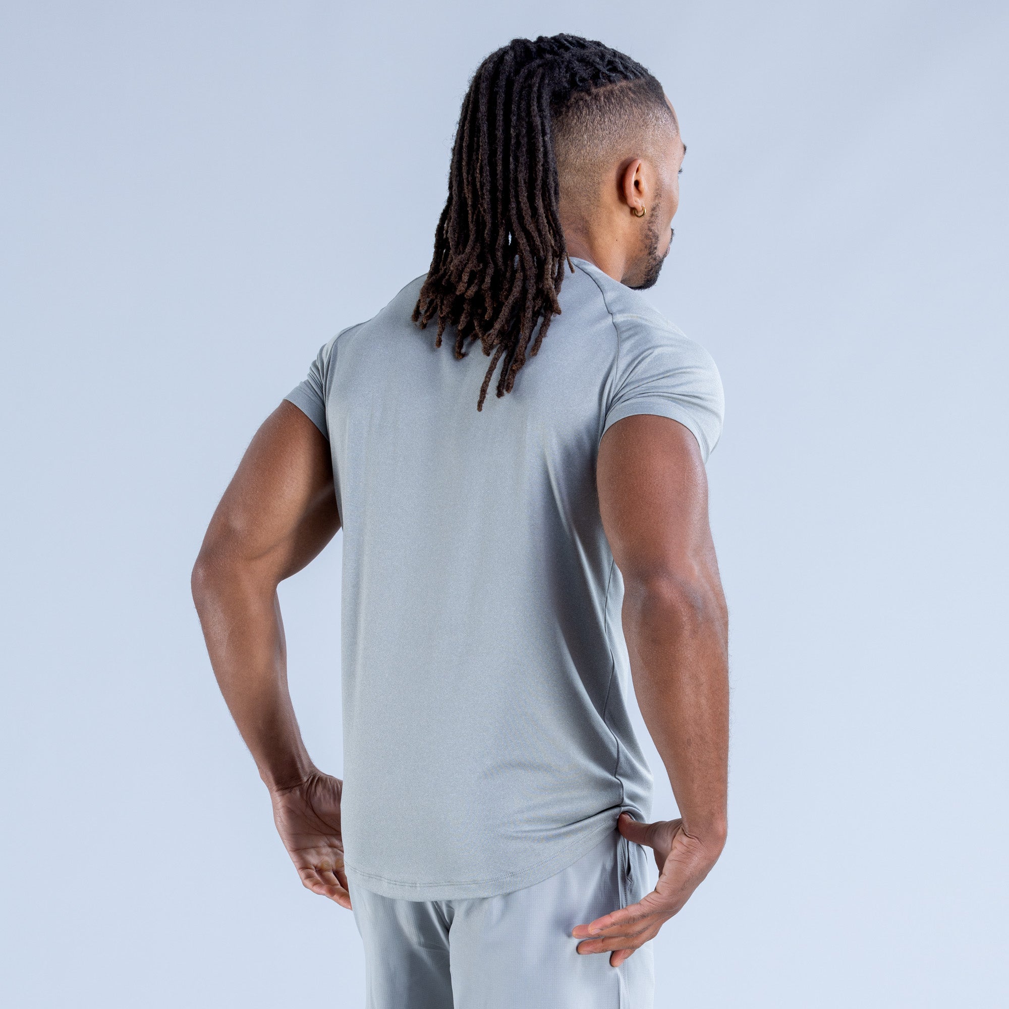 Pánské Tričko DFYNE Stealth Training Šedé | BIGDYS874