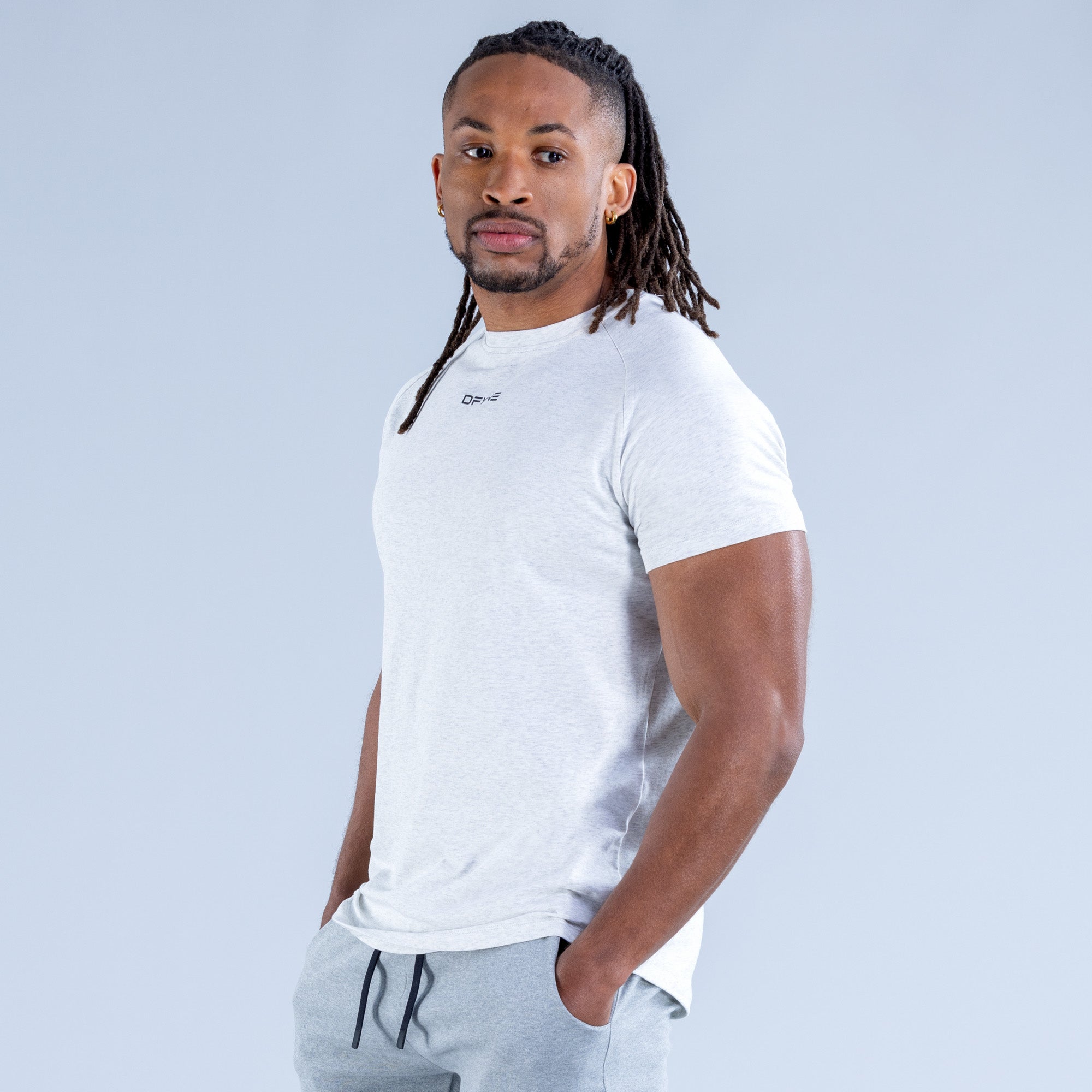 Pánské Tričko DFYNE Stealth Šedé | MYLESD627